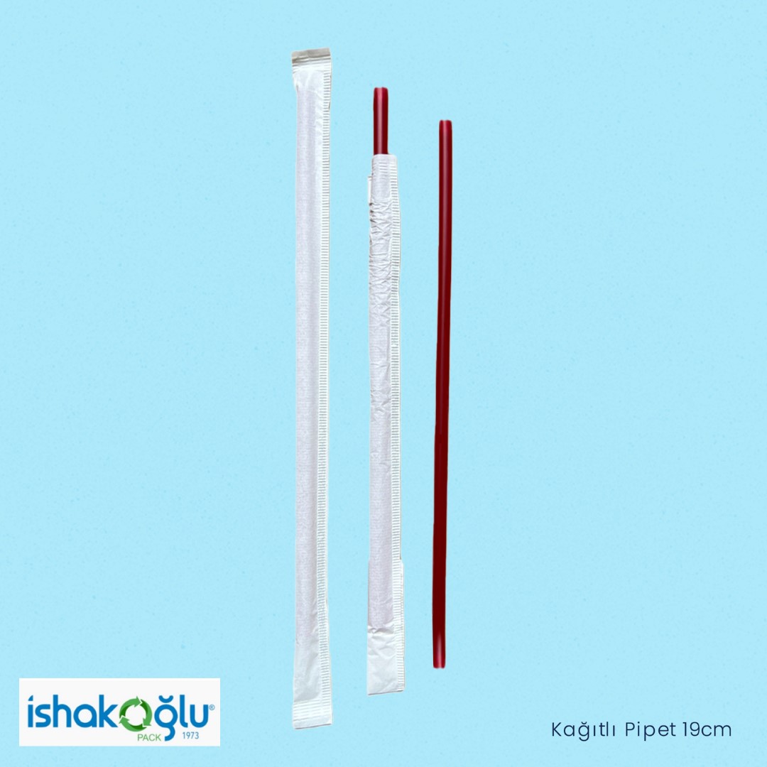 KAĞITLI PİPET 19 CM